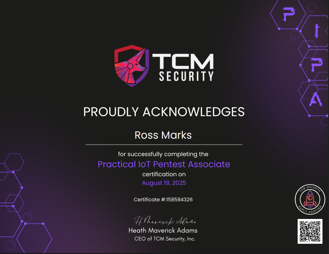 Practical IoT Pentest Associate